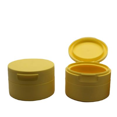 ভালো দাম 2.65oz/75g খালি কসমেটিক জার প্যাকেজিং পিপি প্লাস্টিকের কসমেটিক জার পিএমএমএ গোলাকার সিলিন্ডার সহ অনলাইন