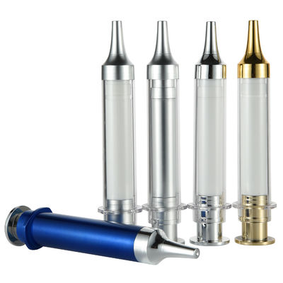 ভালো দাম কাস্টম খালি সিরিঞ্জ এয়ারলেস বোতল 5ml 10ml 15ml কসমেটিক সিরিঞ্জ প্যাকেজিং অনলাইন