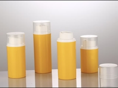 কাস্টমাইজড কালার লাক্সারি 50ml 80ml 100ml 120ml PP এয়ারলেস পাম্প বোতল পেশাদারদের জন্য